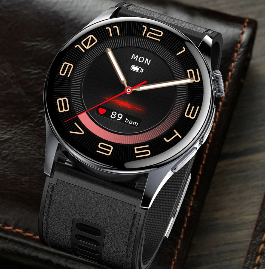 Bearscome Max 6  Smartwatch with Air-pump blood mearsuring band