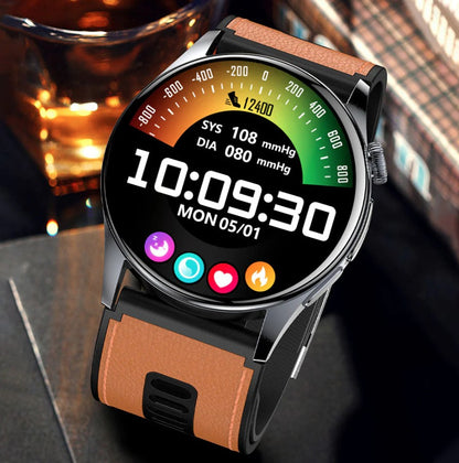 Bearscome Max 6  Smartwatch with Air-pump blood mearsuring band