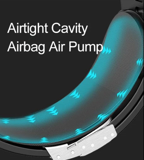 Bearscome Max 6  Smartwatch with Air-pump blood mearsuring band