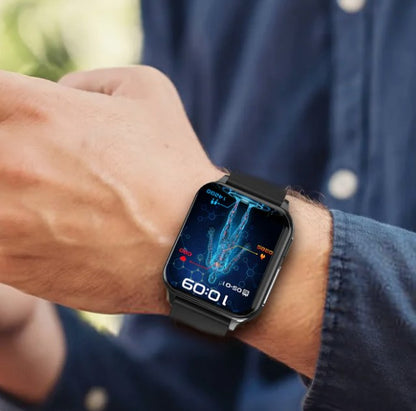 Bearscome CDFA RIG Swartwatch  with ECG Blood oxygen, sleep monitoring