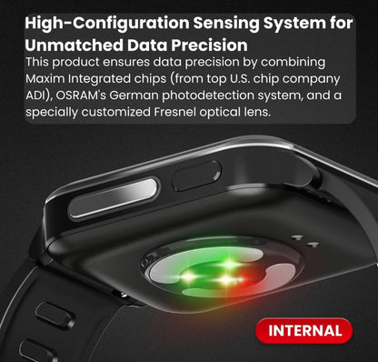 Bearscome CDFA RIG Swartwatch  with ECG Blood oxygen, sleep monitoring