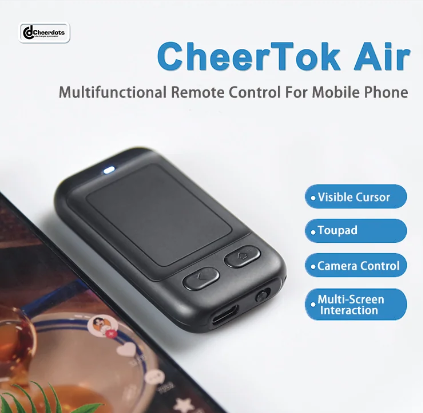 Cheerdots ---- CheerTok Air - Convenience Remote Control For phones and tablets and for TikTok usage