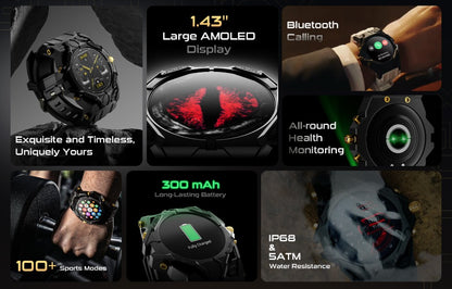 T-REX Ceramic Smartwatch