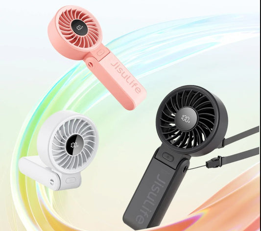 Life 7 Handheld Fan with Digital Display