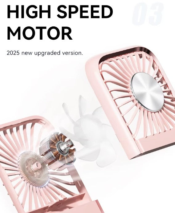 TGF-HF30U Portable Handhelf Fan with Powerbank and Semiconductor Cooling Plate
