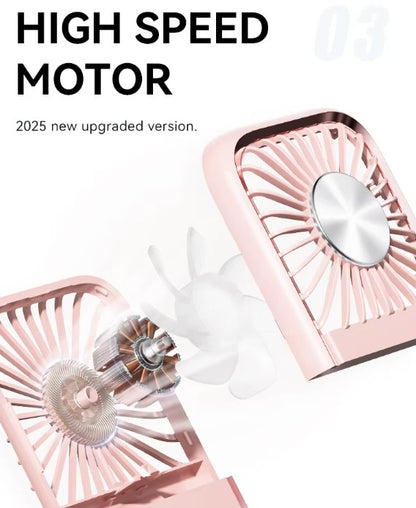 TGF-HF30U Portable Handhelf Fan with Powerbank and Semiconductor Cooling Plate