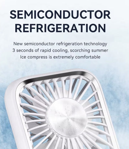 TGF-HF30U Portable Handhelf Fan with Powerbank and Semiconductor Cooling Plate