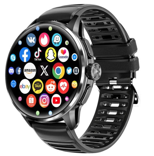MODEL R3 - 4G - LTE Android Smartwatch - with IR remote control, rotatable camera
