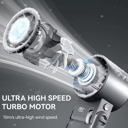 TGF- MB5 - Portable Handheld Fam with Semiconducting Cold Compress and flashlight