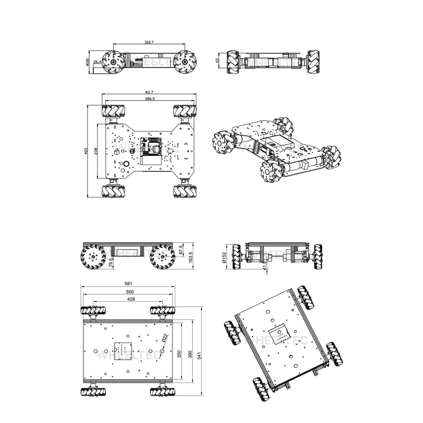 Mecoabot Plus  -- Advance Mobile Robot Platform for Indoor Application