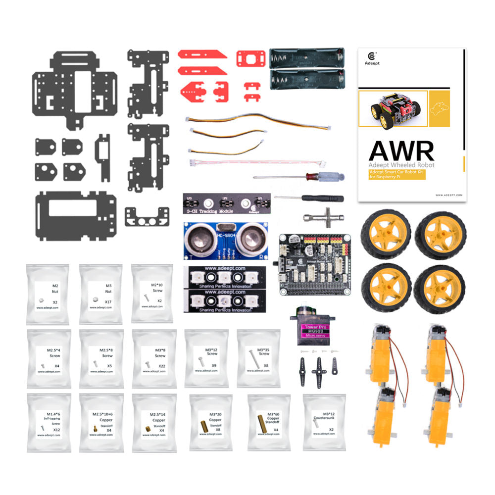 Wifi smart robot car kit