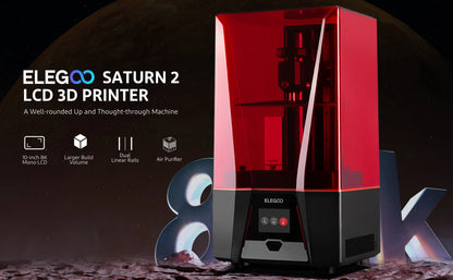 Elegoo --- Saturn 2 -8K Resin 3D Printer