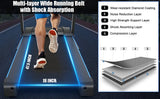 2.25HP Foldable Electric Treadmill with Large LCD Display
