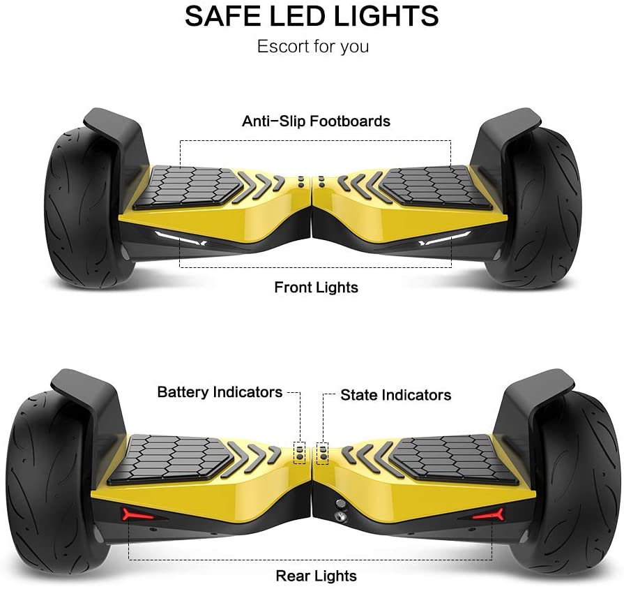 Two Dots Hoeverboard  - yellow