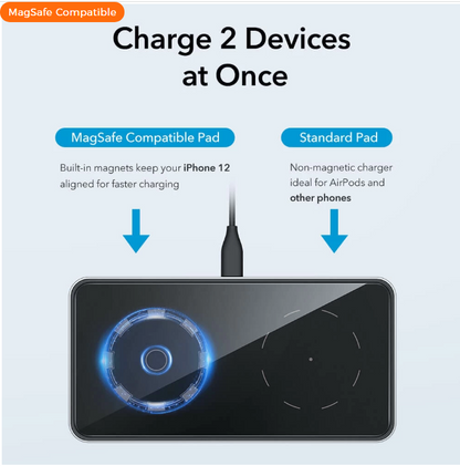 ESR - Halolock  2 in 1 Magnetic Wireless Charger