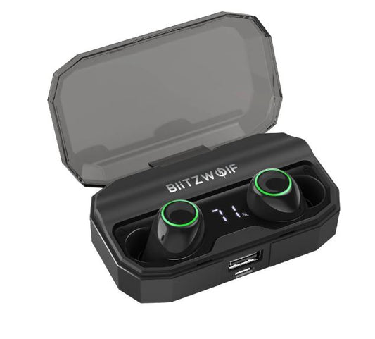 TGE-480 --Wireless bluetooth 5.0 Earphone Digital Power Display Smart Touch Bilateral Call Headphone with 2600mAh Charging Box