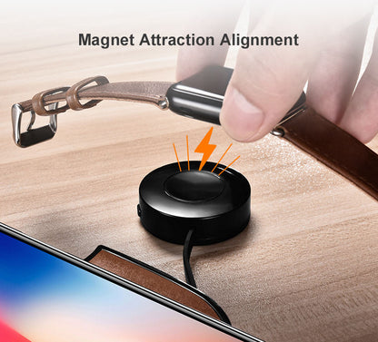 TG-WXC5 ---- Wireless Charging Pad with Leather padding and detachable Smart Watch Charging Spot