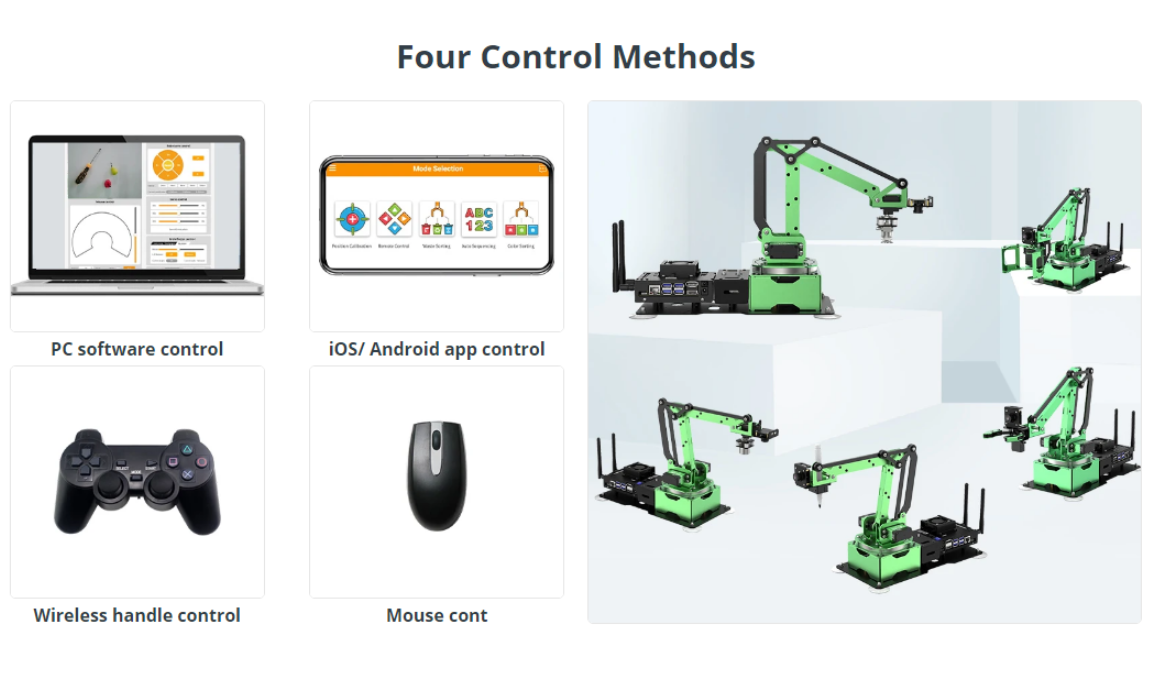 Hiwonder JetMax Robotic arm  - Starter Kit