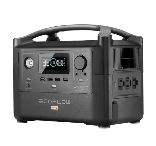 EcoFlow - River Pro Portable Power Station (Total AC Output 600W)