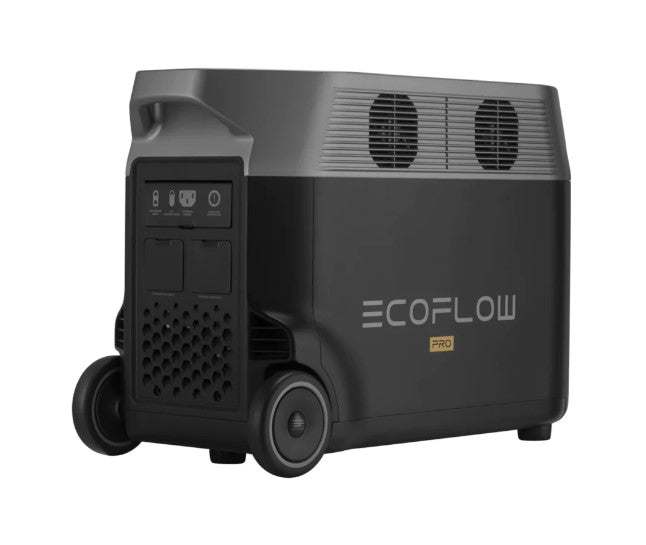 EcoFlow  - Delta Pro Portable Power Station (Total AC output 3600W) + 400w Solar Panel (Solar Generator Setup)