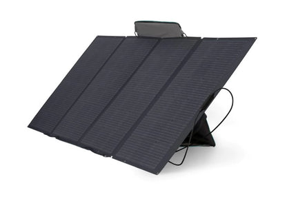 EcoFlow  - Delta Pro Portable Power Station (Total AC output 3600W) + 400w Solar Panel (Solar Generator Setup)