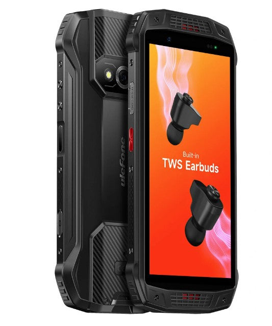 Ulefone Armor 15 -4G Rugged Smartphone with build-in TWS Earbuds