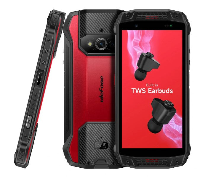 Ulefone Armor 15 -4G Rugged Smartphone with build-in TWS Earbuds