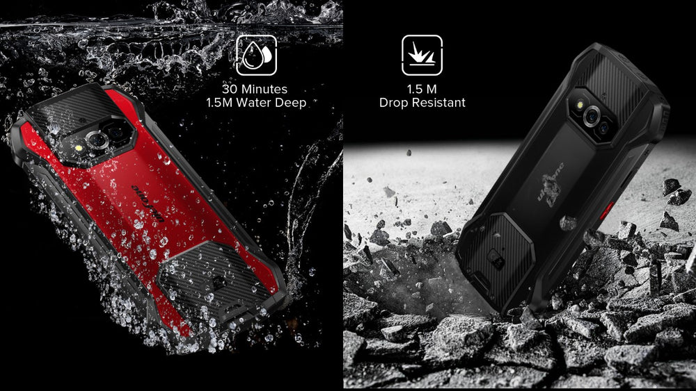 Ulefone Armor 15 -4G Rugged Smartphone with build-in TWS Earbuds