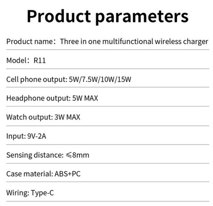 TGA-TDR11 -- Functional 4-in-1 Wireless Charging Station