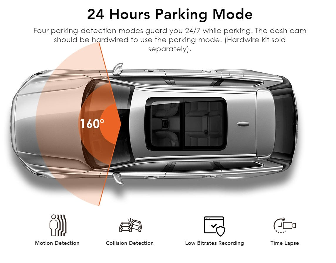 Vantrue -- E1 mini Dash cam