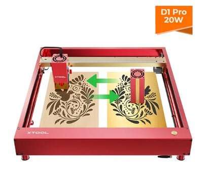 X Tool  D1 Pro -- 2-in-1 Kit (455nm blue laser and 1064nm Infrared Laser Engraver)