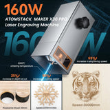 Atomstack - X30 Pro - 6-Core - 160W Laser Engraving and Cutting Machine