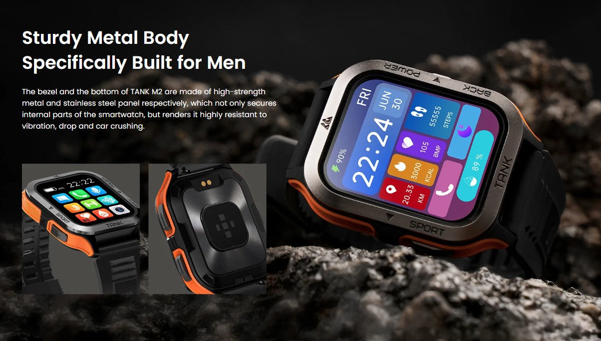 Kospet -- Tank M2 Smartwatch