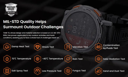 Kospet --- Tank T2  -- Rugged Smartwatch