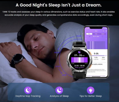 Kospet --- Tank T2  -- Rugged Smartwatch
