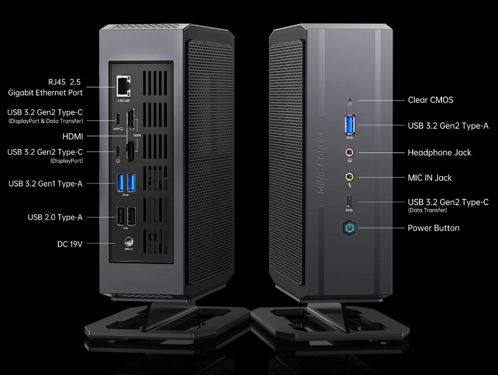 Minisforum - NAD9 Advance Mini PC (Intel Core i9 - 12900H processor)