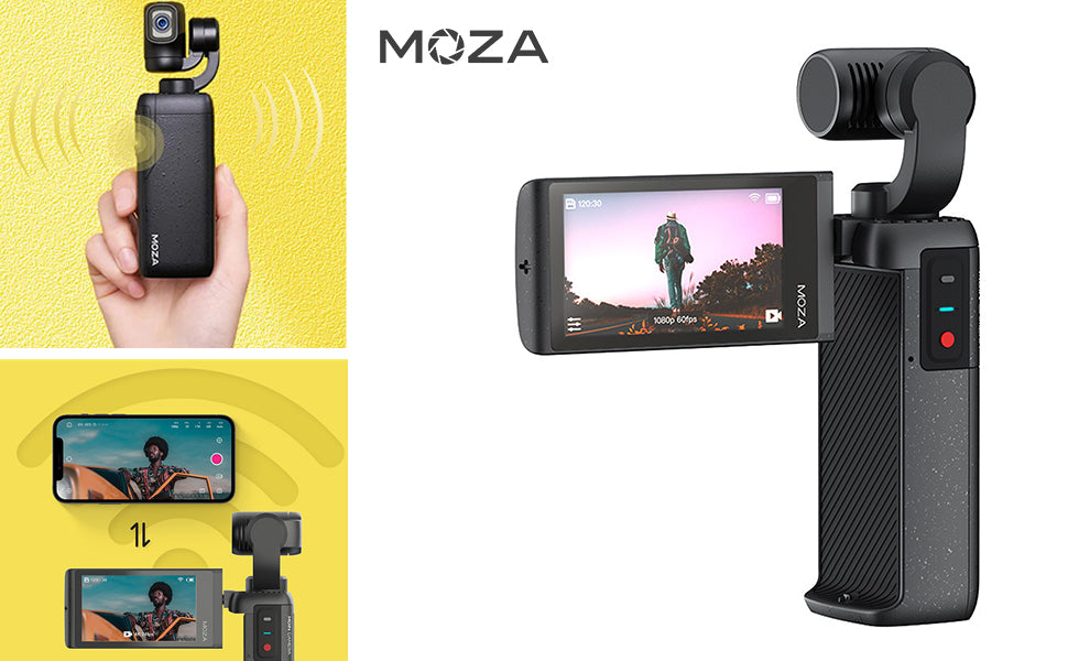 Moza - Moin Pocket Camera - 3 Axis Motorized