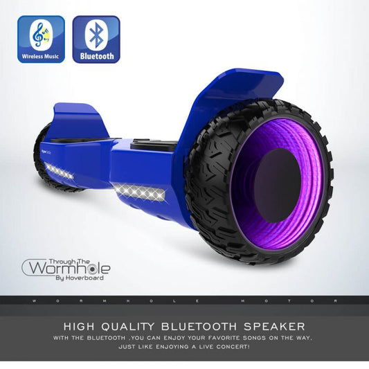 Blue Electric Scooter Hoverboard