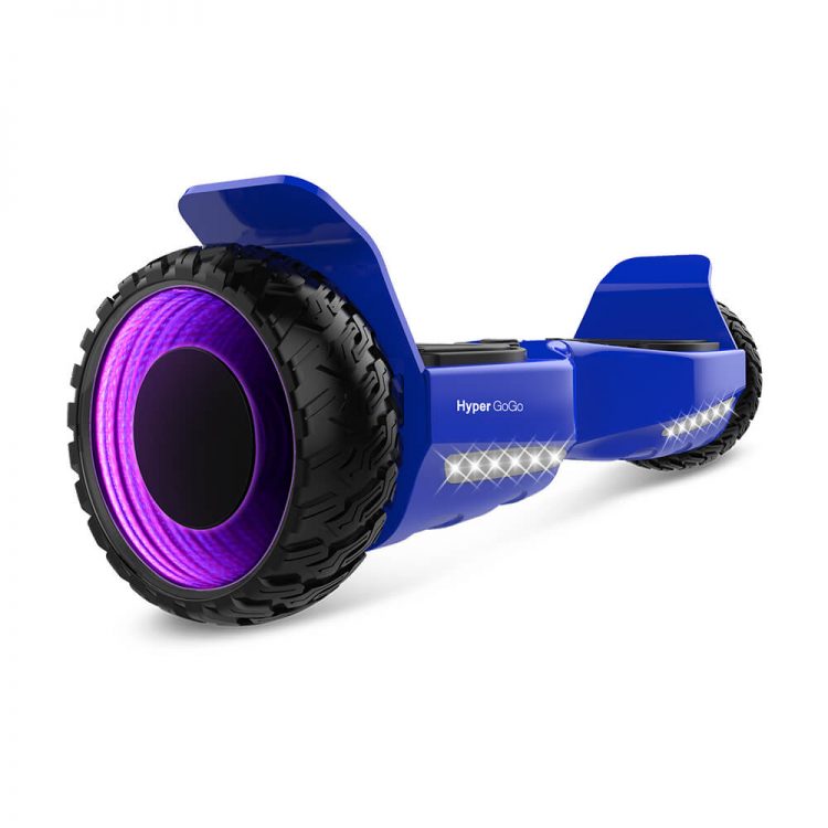 Blue Electric Scooter Hoverboard