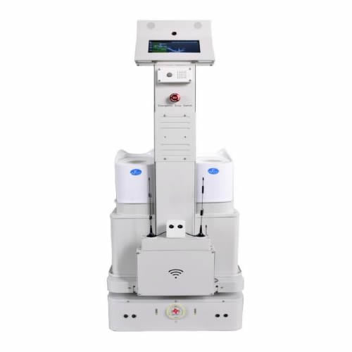 AI UVC and Spray Disinfection Robot