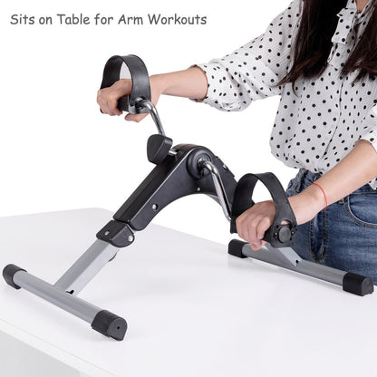 Indoor Under Desk  Pedal Exercise Bike For Arms Legs